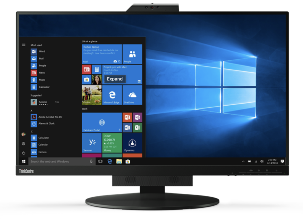 Lenovo ThinkVision Tiny-in-One 27" QHD Monitor – Modular Business Display