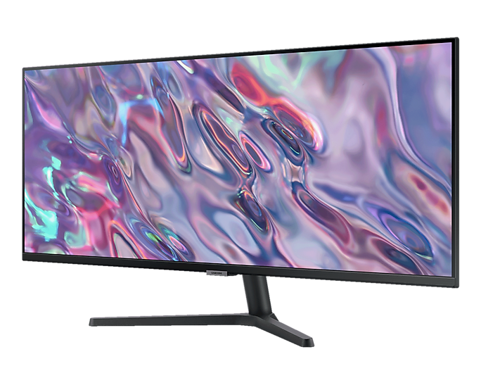 Samsung 34" UltraWide UWQHD Monitor – 100Hz, Professional Business Display (Black)